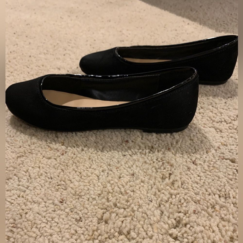 Lauren Conrad Black Flats